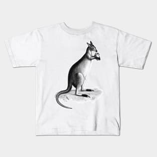 Kangaroo lowland king Kids T-Shirt